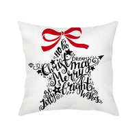 HKM-351891 Cozy Plush Christmas Pillow Cushion Cover 45cm x 45cm