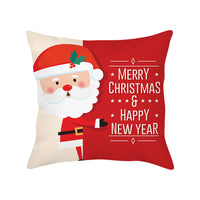 HKM-351891 Cozy Plush Christmas Pillow Cushion Cover 45cm x 45cm