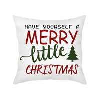 HKM-351891 Cozy Plush Christmas Pillow Cushion Cover 45cm x 45cm