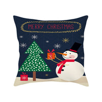 HKM-351891 Cozy Plush Christmas Pillow Cushion Cover 45cm x 45cm