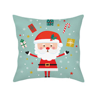HKM-351891 Cozy Plush Christmas Pillow Cushion Cover 45cm x 45cm