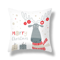 HKM-351891 Cozy Plush Christmas Pillow Cushion Cover 45cm x 45cm