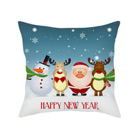 HKM-351891 Cozy Plush Christmas Pillow Cushion Cover 45cm x 45cm