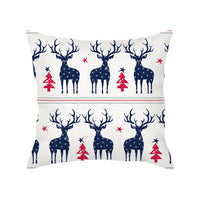 HKM-351891 Cozy Plush Christmas Pillow Cushion Cover 45cm x 45cm