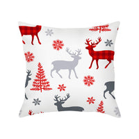 HKM-351891 Cozy Plush Christmas Pillow Cushion Cover 45cm x 45cm