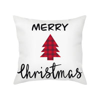 HKM-351891 Cozy Plush Christmas Pillow Cushion Cover 45cm x 45cm