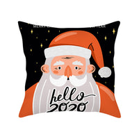 HKM-351891 Cozy Plush Christmas Pillow Cushion Cover 45cm x 45cm