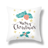 HKM-351891 Cozy Plush Christmas Pillow Cushion Cover 45cm x 45cm