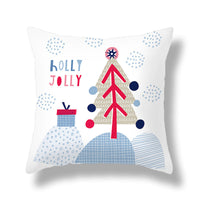 HKM-351891 Cozy Plush Christmas Pillow Cushion Cover 45cm x 45cm