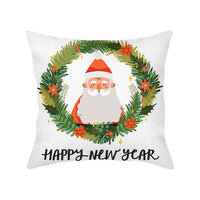 HKM-351891 Cozy Plush Christmas Pillow Cushion Cover 45cm x 45cm