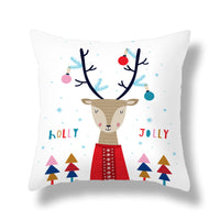 HKM-351891 Cozy Plush Christmas Pillow Cushion Cover 45cm x 45cm