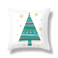 HKM-351891 Cozy Plush Christmas Pillow Cushion Cover 45cm x 45cm