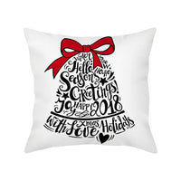 HKM-351891 Cozy Plush Christmas Pillow Cushion Cover 45cm x 45cm