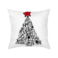 HKM-351891 Cozy Plush Christmas Pillow Cushion Cover 45cm x 45cm