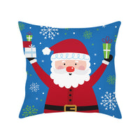 HKM-351891 Cozy Plush Christmas Pillow Cushion Cover 45cm x 45cm