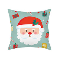 HKM-351891 Cozy Plush Christmas Pillow Cushion Cover 45cm x 45cm