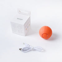 HKM-351955 Smart Bouncing Rolling Silicone Ball Toy Funny Cat Bite