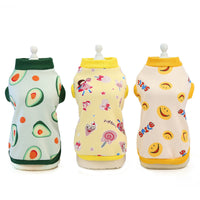 HKM-352211 Casual Autumn and Winter Pet Clothing with Fun Designs in Cotton