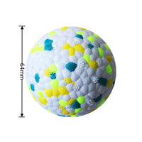 HKM-352531 Durable Interactive Dog Chew Ball for Teeth Cleaning and Play, Safe TPU Material, Bite Resistant