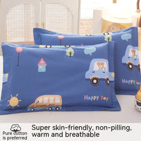 HKM-352659 Cotton Children's Pillowcase Set - Soft and Comfortable Designs for Kids' Sleep