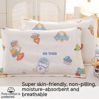 HKM-352659 Cotton Children's Pillowcase Set - Soft and Comfortable Designs for Kids' Sleep
