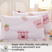 HKM-352659 Cotton Children's Pillowcase Set - Soft and Comfortable Designs for Kids' Sleep