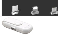 HKM-352723 Magnetic Portable Charging Station with 5000mAh Base and Four 1000mAh Finger Chargers