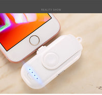 HKM-352723 Magnetic Portable Charging Station with 5000mAh Base and Four 1000mAh Finger Chargers