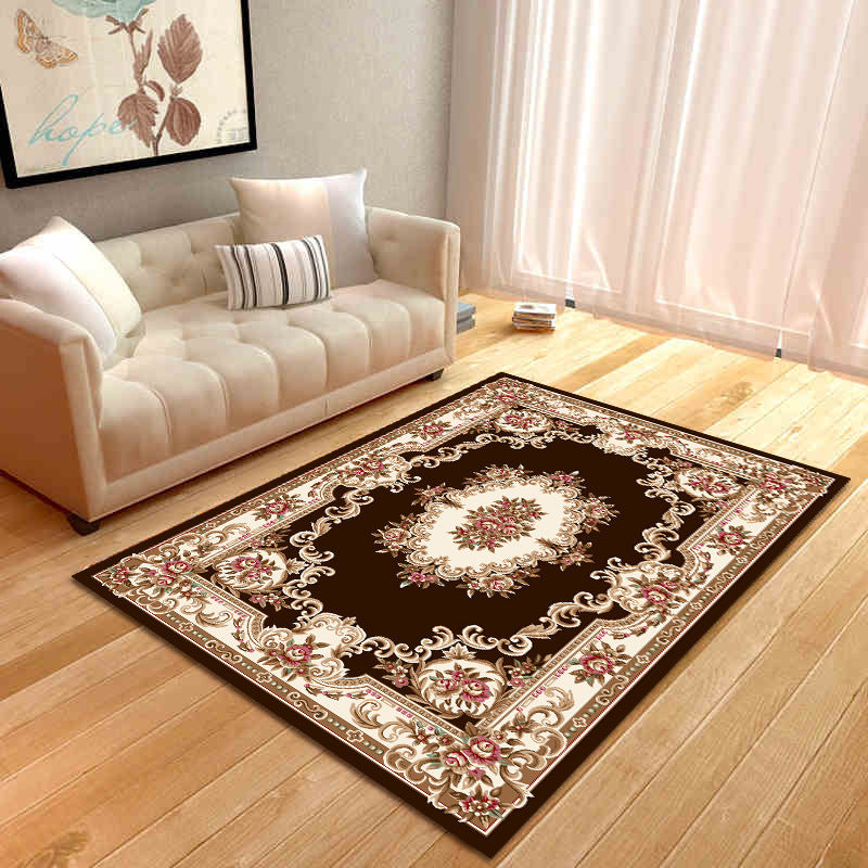HKM-352723 Soft Polyester Fiber Digital Printed Children's Crawling Carpet Mat for Living Room