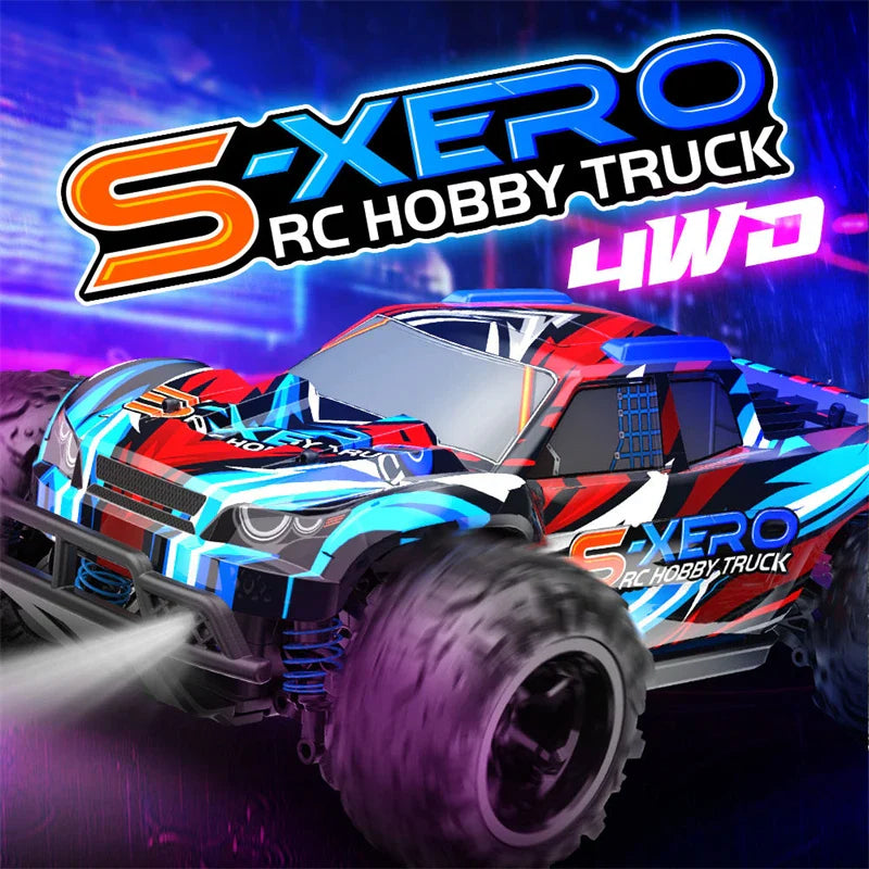 HKM-352915 1:22 Scale High Speed Remote Control Off-Road Vehicle for Kids - 4WD Climbing Car, Indoor/Outdoor Use, Ready-to-Go