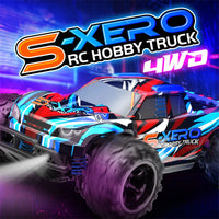 HKM-352915 1:22 Scale High Speed Remote Control Off-Road Vehicle for Kids - 4WD Climbing Car, Indoor/Outdoor Use, Ready-to-Go
