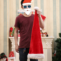 HKM-353107 Extra Long Christmas Hat for Adults - 155cm x 30cm, Perfect Holiday Accessory