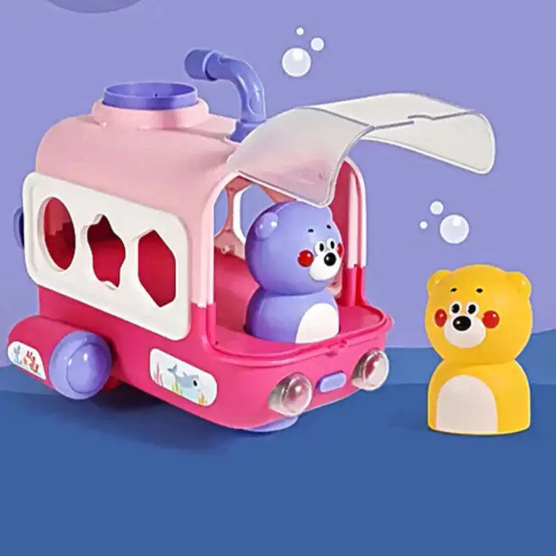 HKM-353299 Educational Shape Block Matching Toy for Infants and Toddlers, Musical Light-Up Activity, Ages 0-7 Years