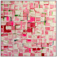 HKM-353427 Hand-Painted Modern Abstract Acrylic Oil Painting Canvas for Kids' Room Decor