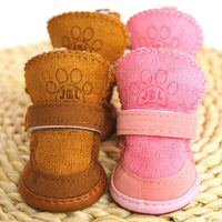 HKM-353491 Dog Snow Boots - Cotton Mesh, Multiple Sizes Available, Ideal for Winter Use
