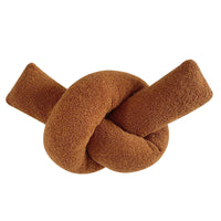 HKM-353491 Geometric Plush Cloud Pillow Cushion - Available in Beige, Caramel, and White Styles