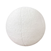 HKM-353491 Geometric Plush Cloud Pillow Cushion - Available in Beige, Caramel, and White Styles