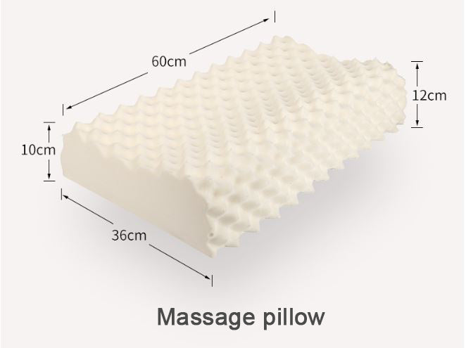 HKM-353619 Natural Latex Pillow - Premium Quality for Ultimate Comfort