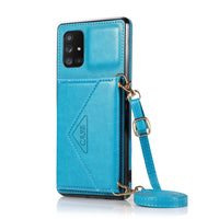 HKM-353747 Multifunctional Triangle Messenger Bag with TPU and PU Material for Mobile Phone and Card Storage