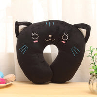 HKM-353939 Multi-Color Cartoon U-Shaped Travel Neck Pillow with Massage and Anti-Snore Features