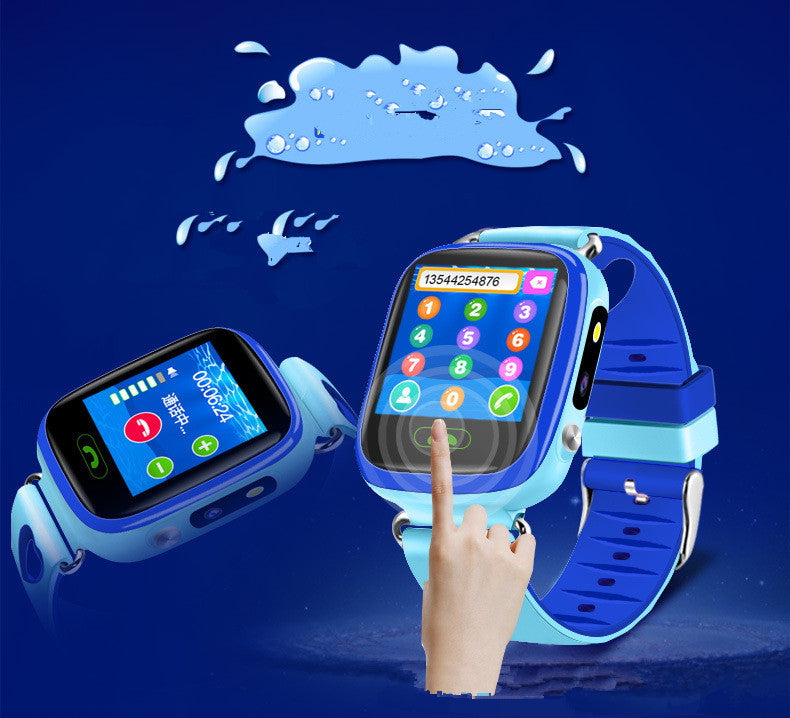 HKM-354003 Kids' Smart Phone Watch with Touch Screen, 1.44-Inch Display, Camera, and 600mAh Battery