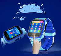 HKM-354003 Kids' Smart Phone Watch with Touch Screen, 1.44-Inch Display, Camera, and 600mAh Battery