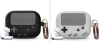 HKM-354003 Silicone AirPods Pro Case with Game Console Design and Keychain Compatibility
