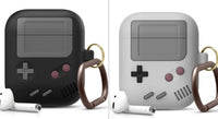 HKM-354003 Silicone AirPods Pro Case with Game Console Design and Keychain Compatibility