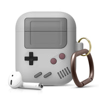 HKM-354003 Silicone AirPods Pro Case with Game Console Design and Keychain Compatibility