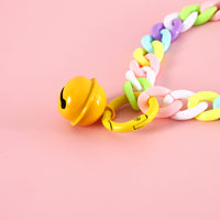 HKM-354195 Pet Cat Dog Rabbit Collar Macaron Candy Color