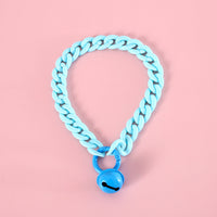 HKM-354195 Pet Cat Dog Rabbit Collar Macaron Candy Color