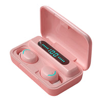 HKM-354387 Bluetooth Wireless Headset with Battery Display, Call Function, and Voice Control