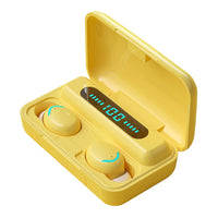 HKM-354387 Bluetooth Wireless Headset with Battery Display, Call Function, and Voice Control