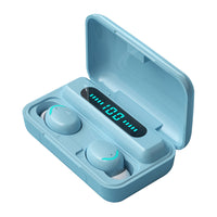 HKM-354387 Bluetooth Wireless Headset with Battery Display, Call Function, and Voice Control